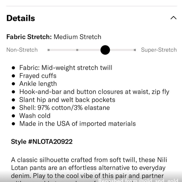 Nili Lotan East Hampton Pants - Picture 7 of 7